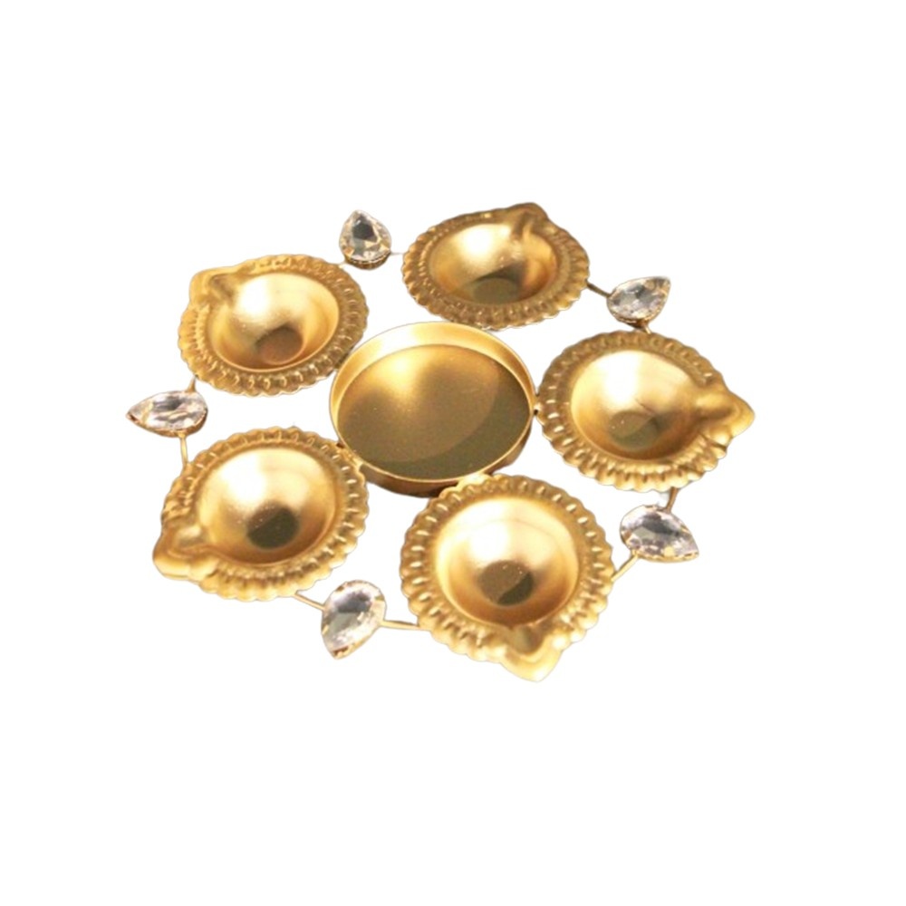 Diya Stone Urli Decorative Diya Diwali Diya for Home Decor size 8 inches